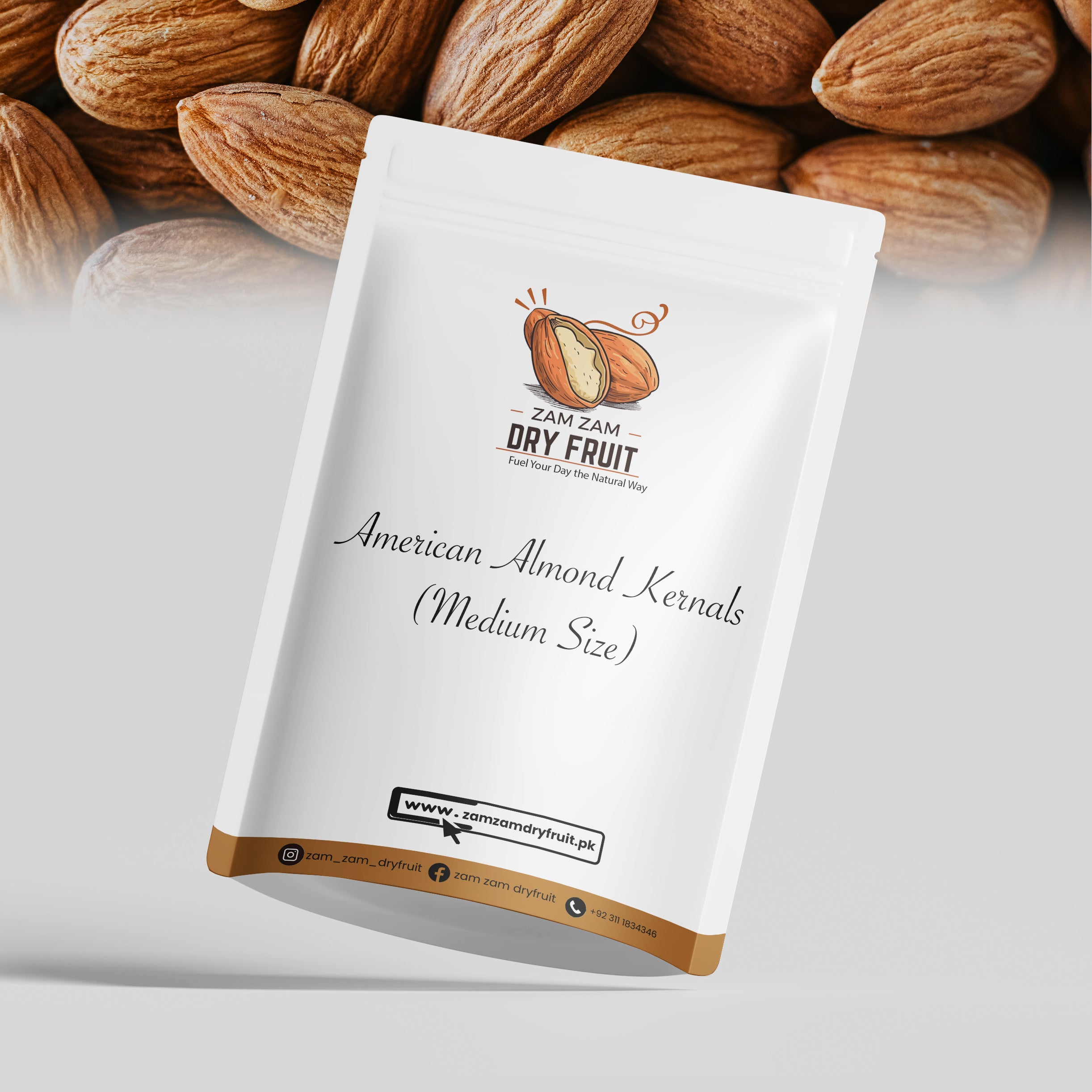 American Almond Kernels / Badam Giri (Regular Size)