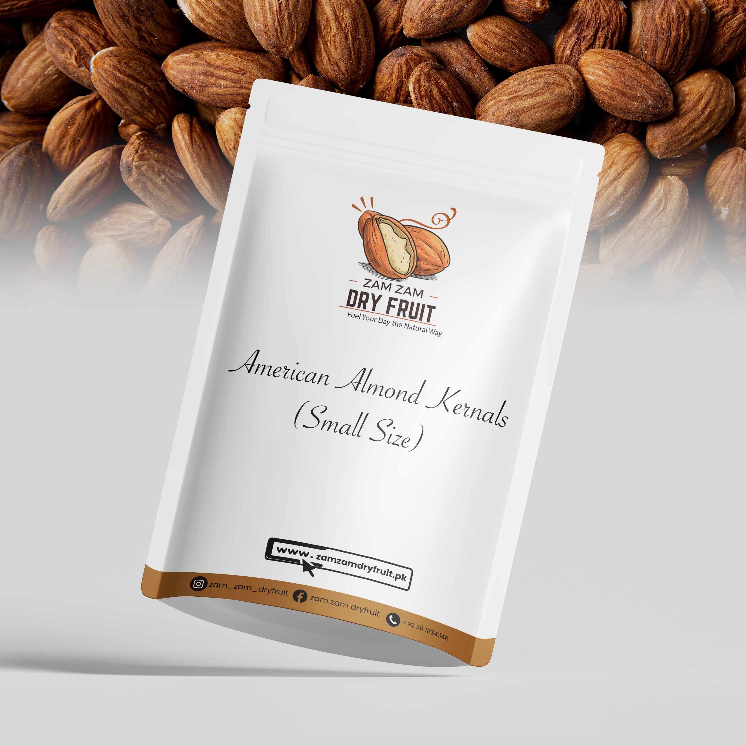 American Almond Kernels / Badam Giri (Small Size)