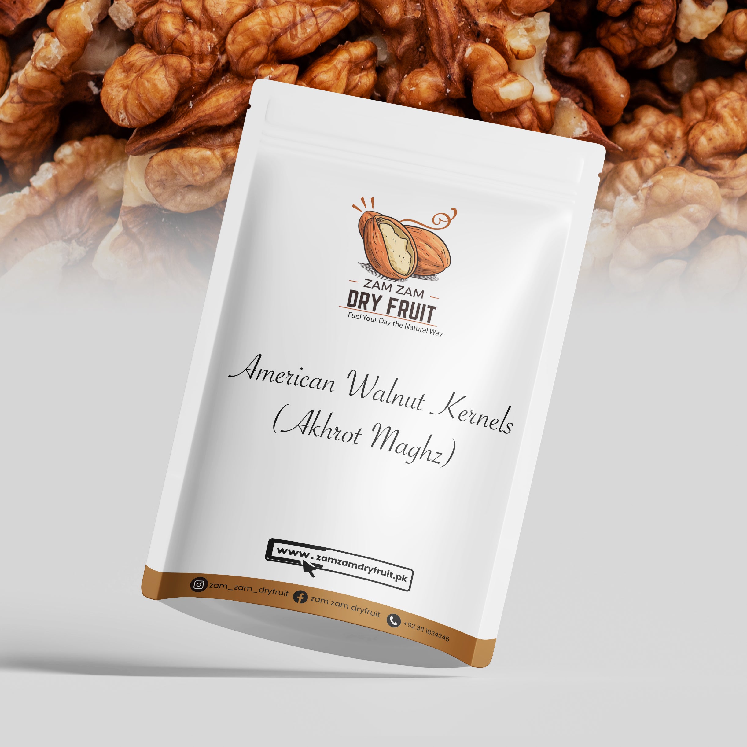 American Walnut Kernels (American Akhrot Maghz)