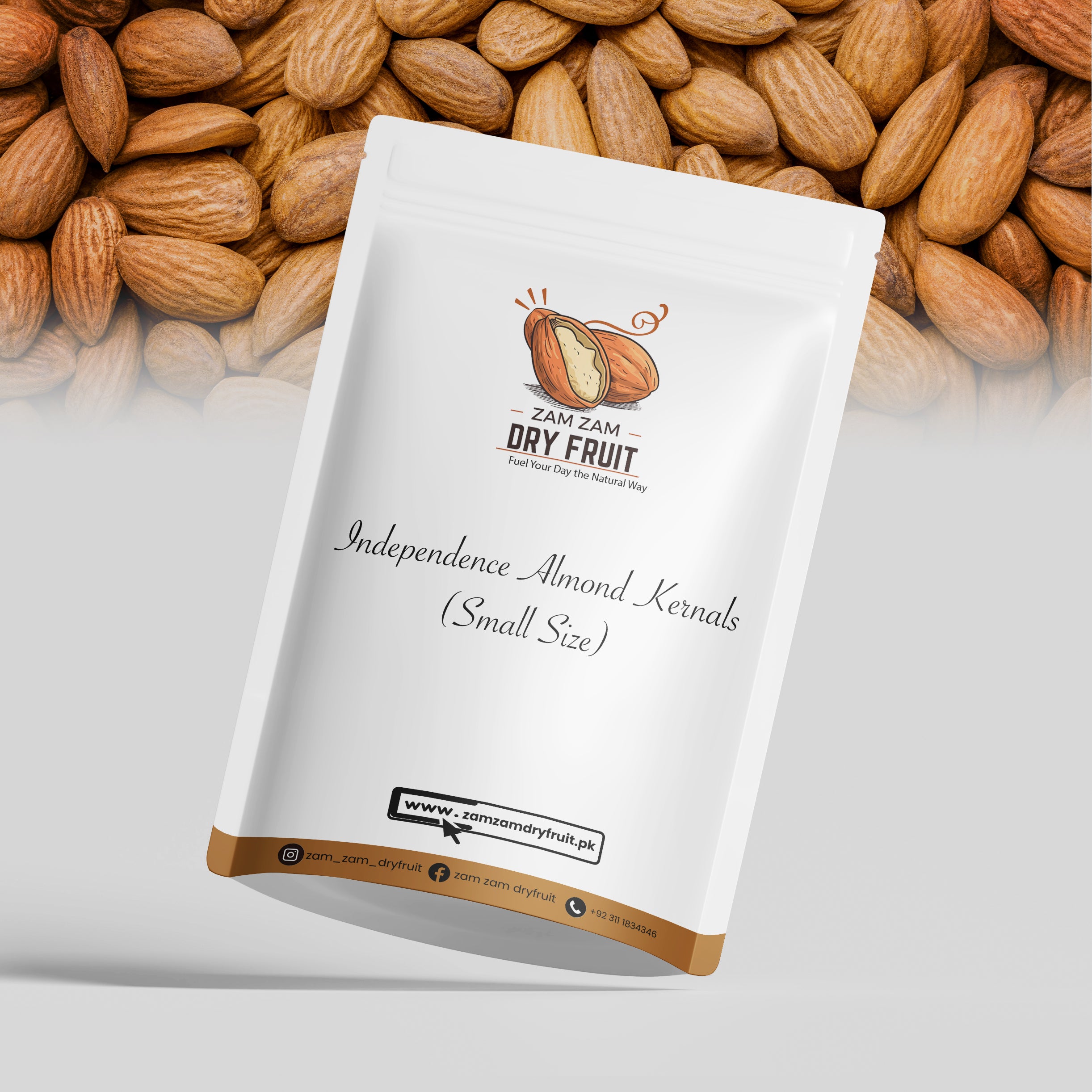 Independence (California) Almond Kernels / Badam Giri (Small Size)