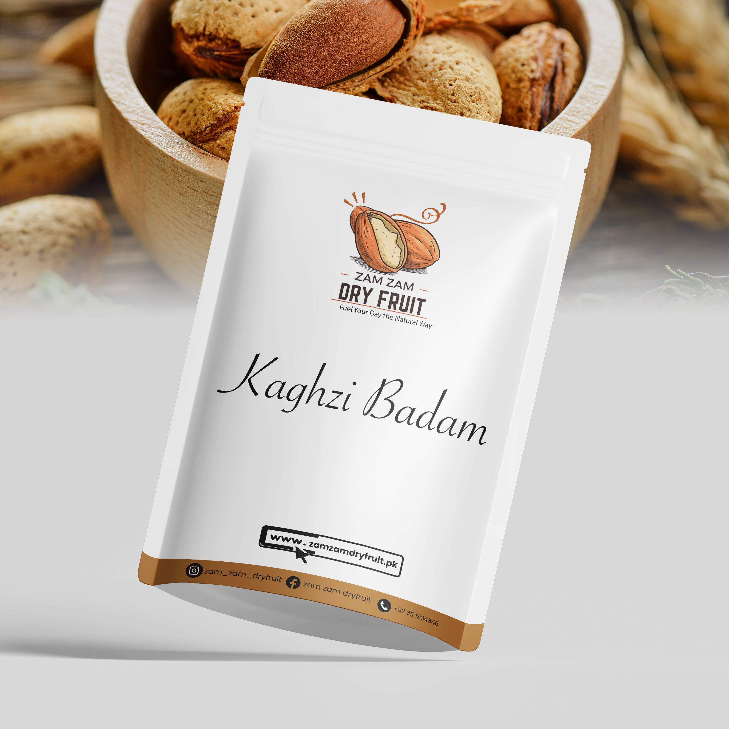 Kaghzi Badam (Thin Shell Almonds)