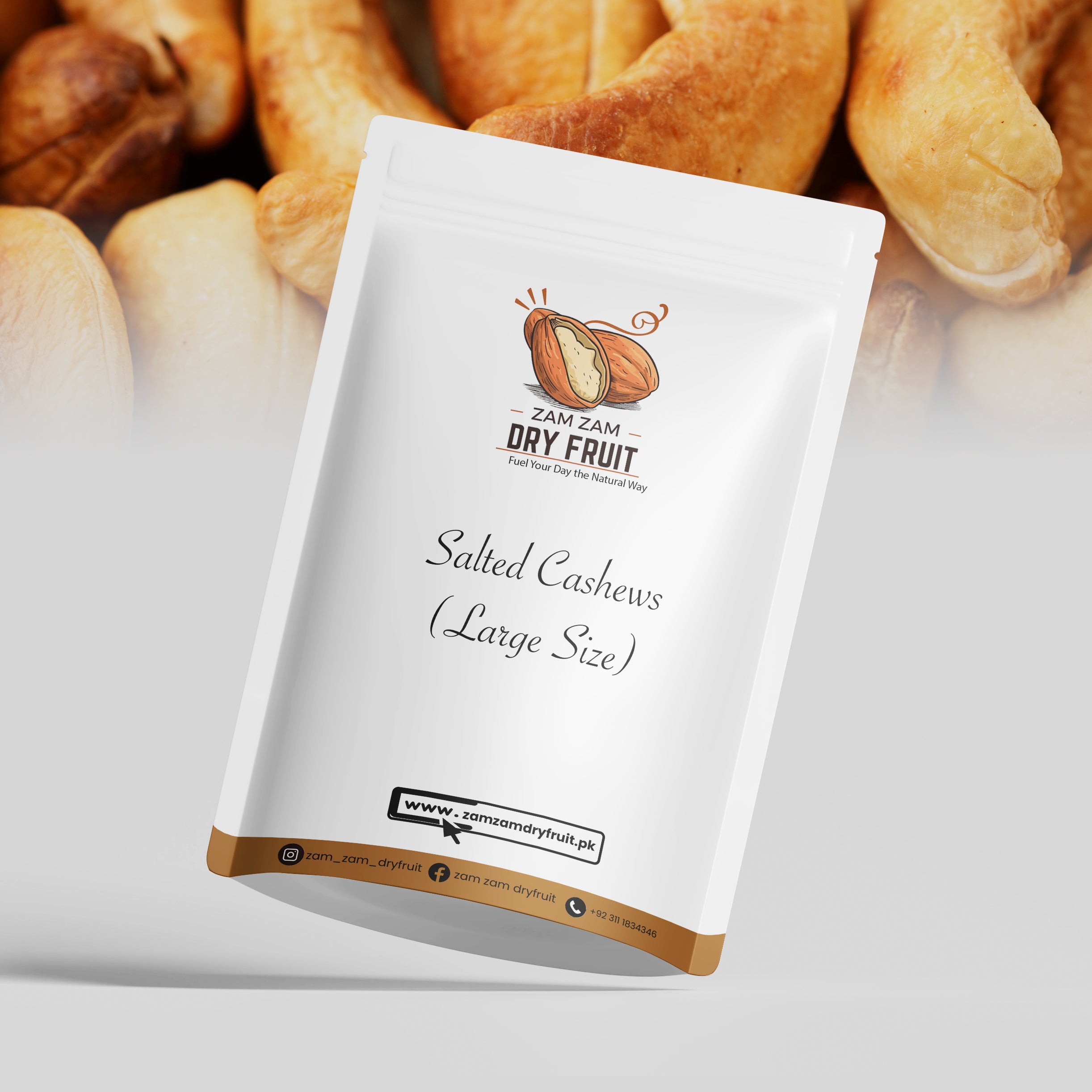 Salted Cashews (Large Size)